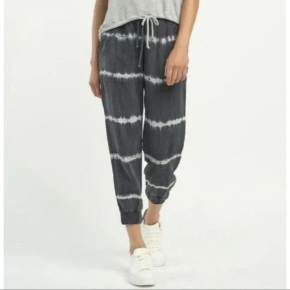 Anthropologie‎ Cloth & Stone Tie Dye Jogger Pants Small - Picture 1 of 12